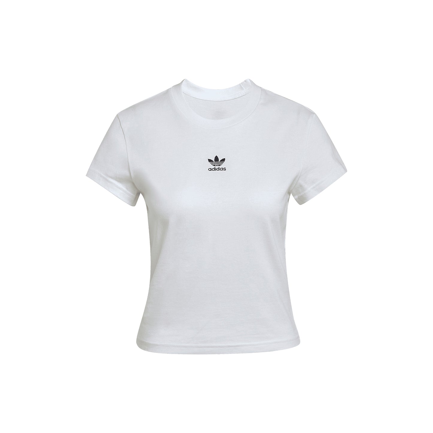Polos Originals Mujer Adidas Ess Slim Tee color Blanco - código Jc8973