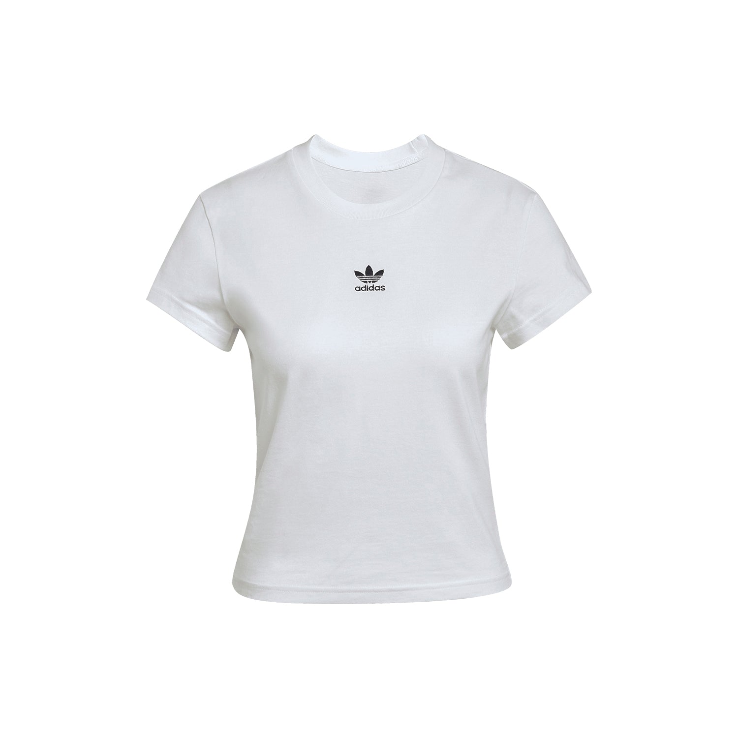Polos Originals Mujer Adidas Ess Slim Tee color Blanco - código Jc8973
