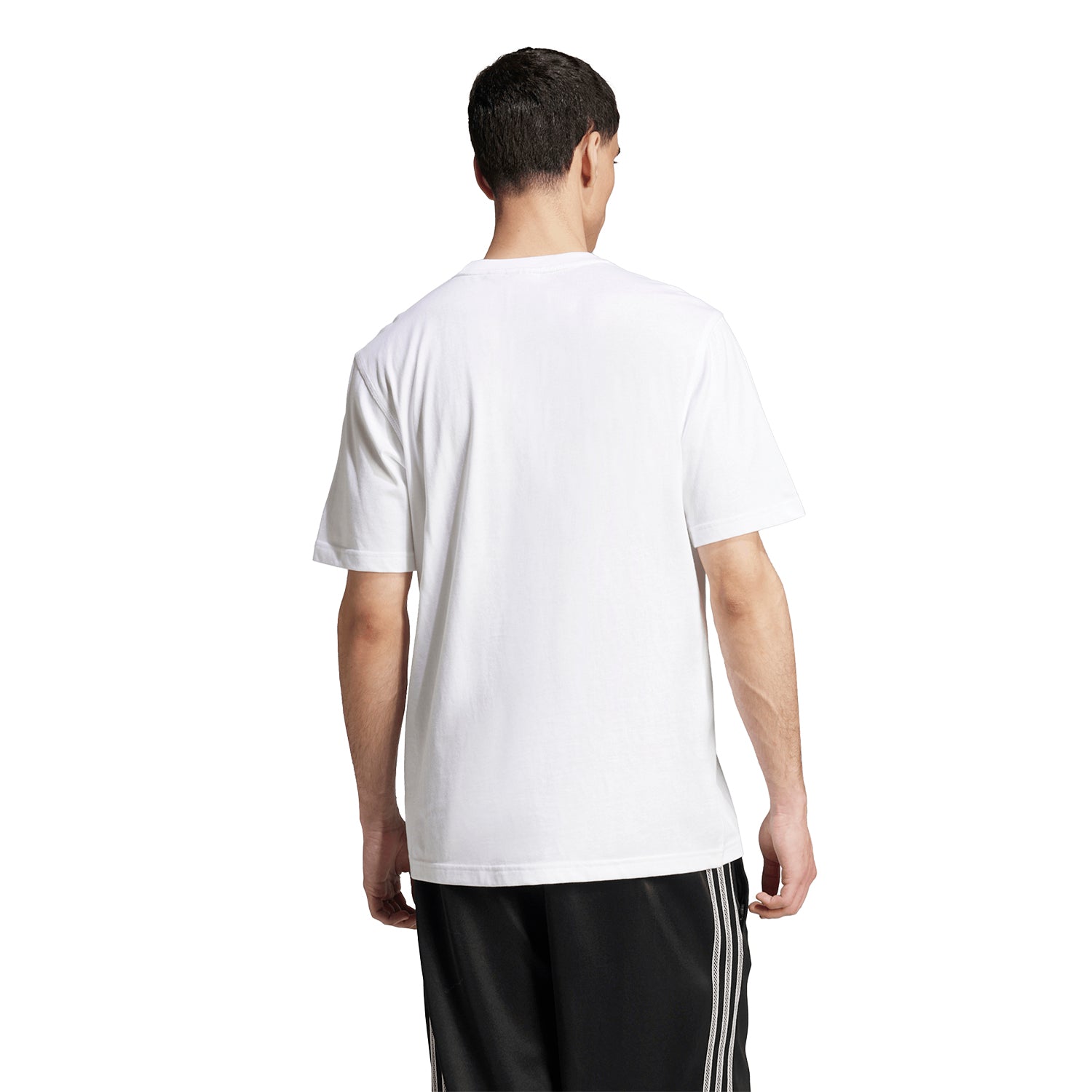 Polos Originals Hombre Adidas Trefoil Ess Tee color Blanco Prendas Lifestyle - código Ji8544