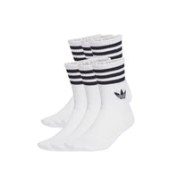 Medias Originals Unisex Adidas 3s Crew S 6p