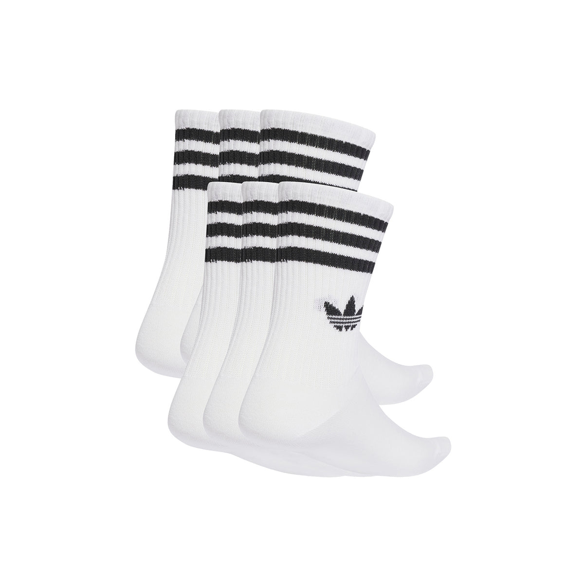 Medias Originals Unisex Adidas 3s Crew S 6p