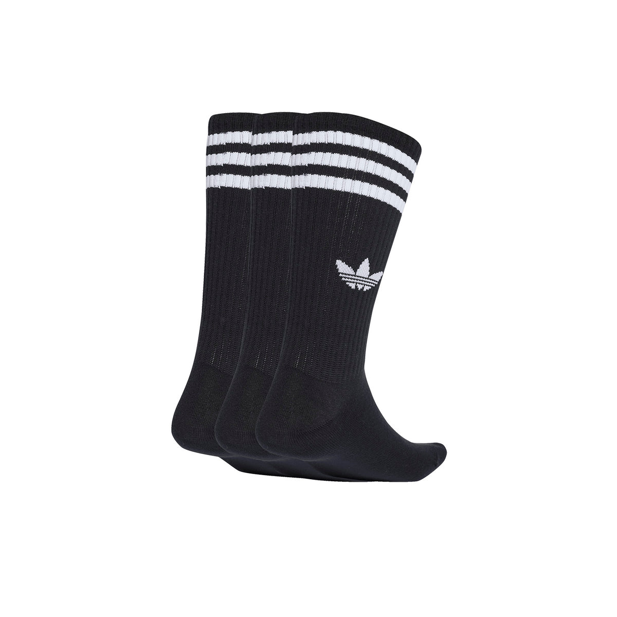 Medias Unisex Adidas 3-Stripes High Crew 3 Pairs Negro
