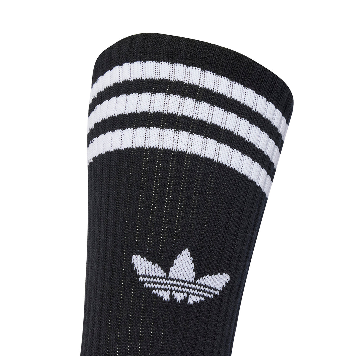 Medias Unisex Adidas 3-Stripes High Crew 3 Pairs Negro