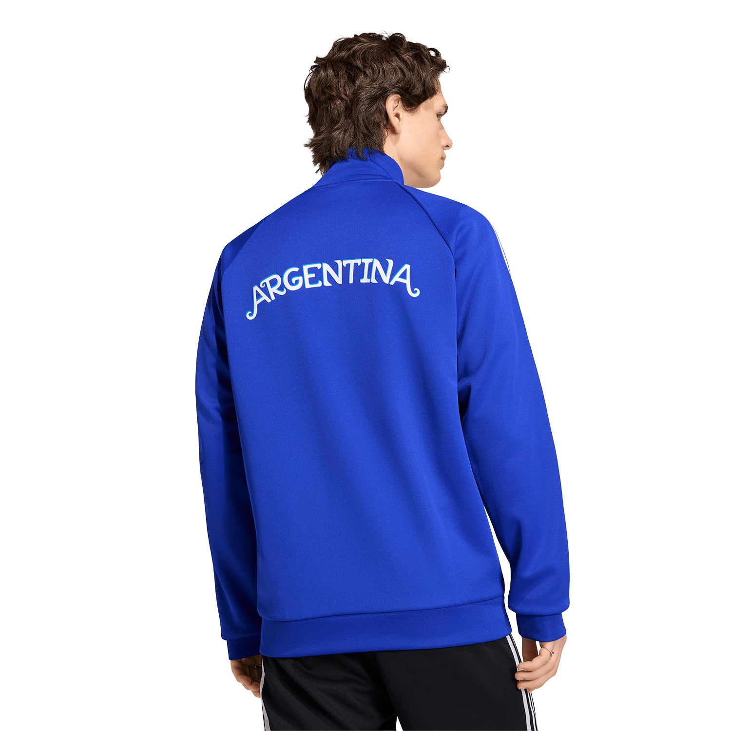 Casaca Adidas Hombre Argentina Originals Azul