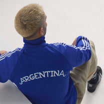 Casaca Adidas Hombre Argentina Originals Azul