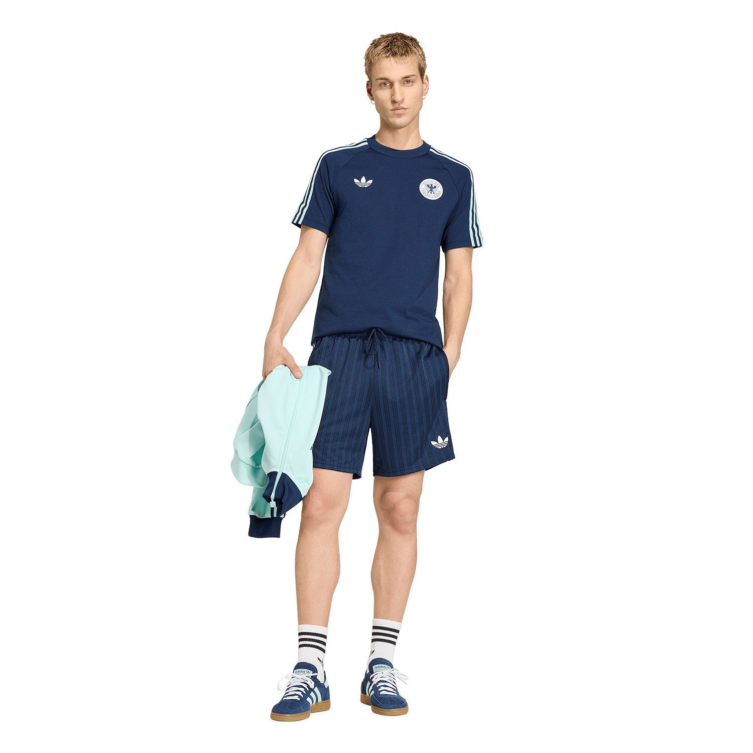 Polo Adidas Hombre Germany Originals Verde