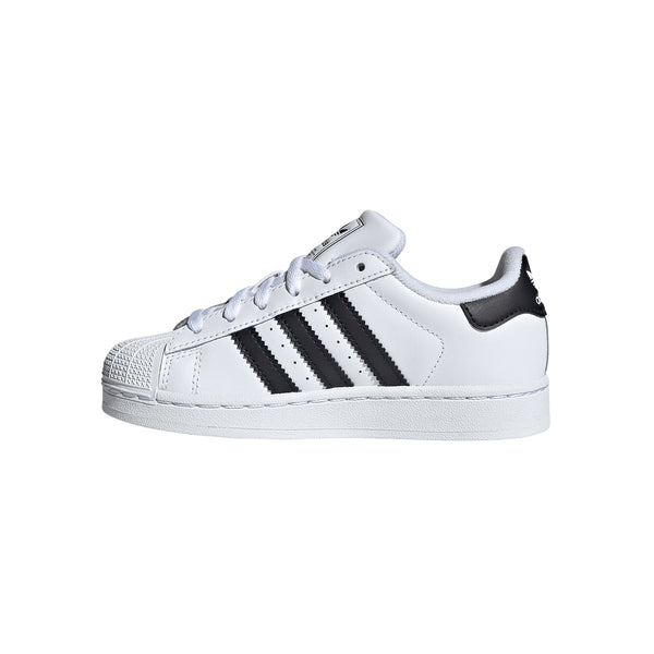 Zapatillas Adidas Pre Escolar Superstar II Blanco