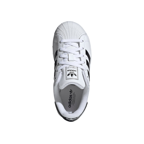 Zapatillas Adidas Pre Escolar Superstar II Blanco