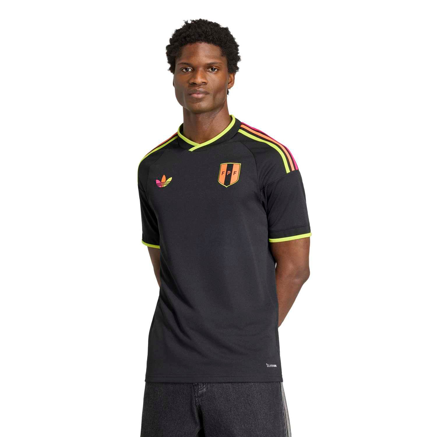 Camiseta Adidas Hombre Peru 26 Away Negro
