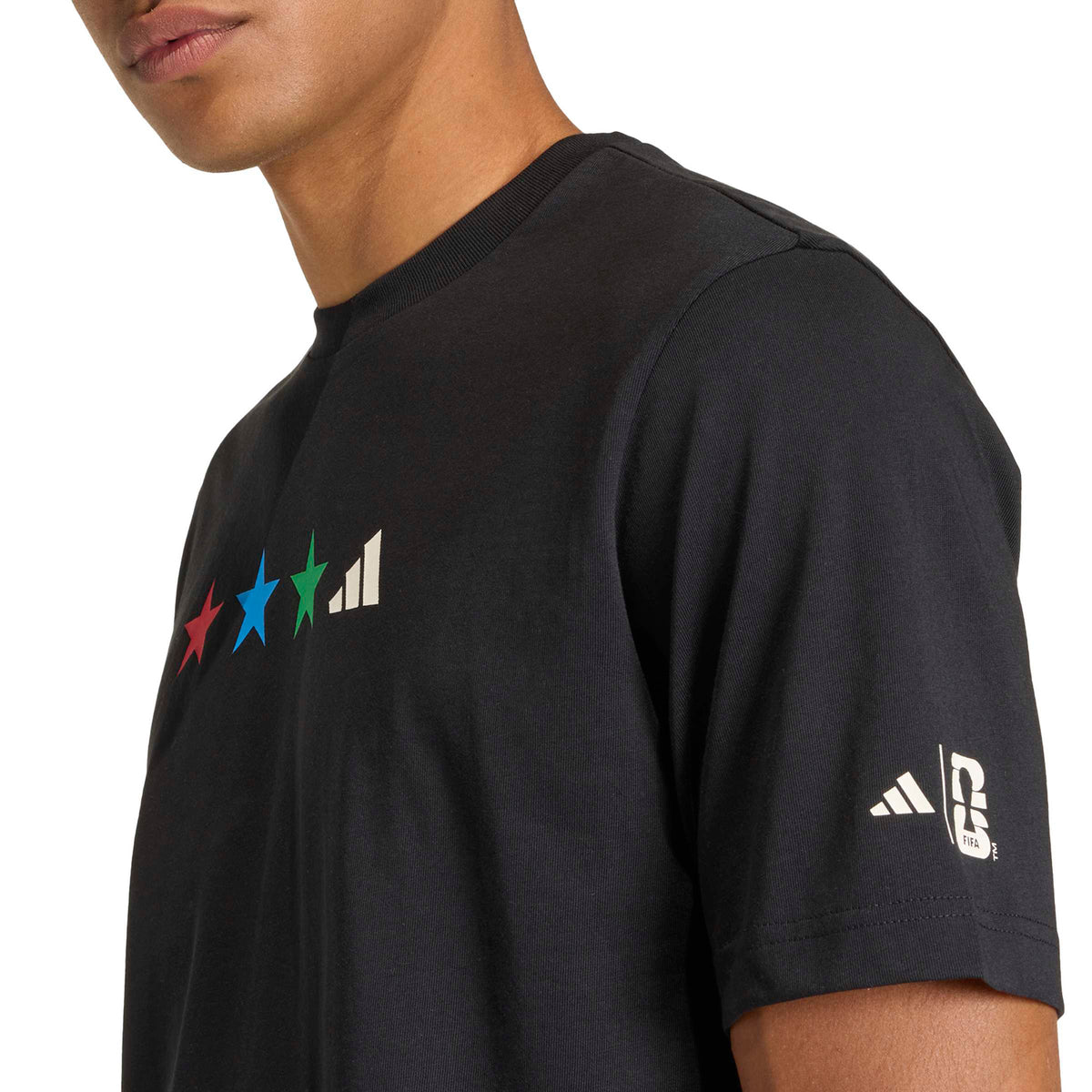 Polos Urbano Hombre Adidas M Ftb Wc Map T color Negro Prendas Lifestyle - código Kb2532