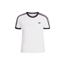 Polo Adidas Mujer 3-Stripes Slim Blanco