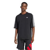 Polo Adidas Hombre Adicolor 3-Stripes Oversized Negro