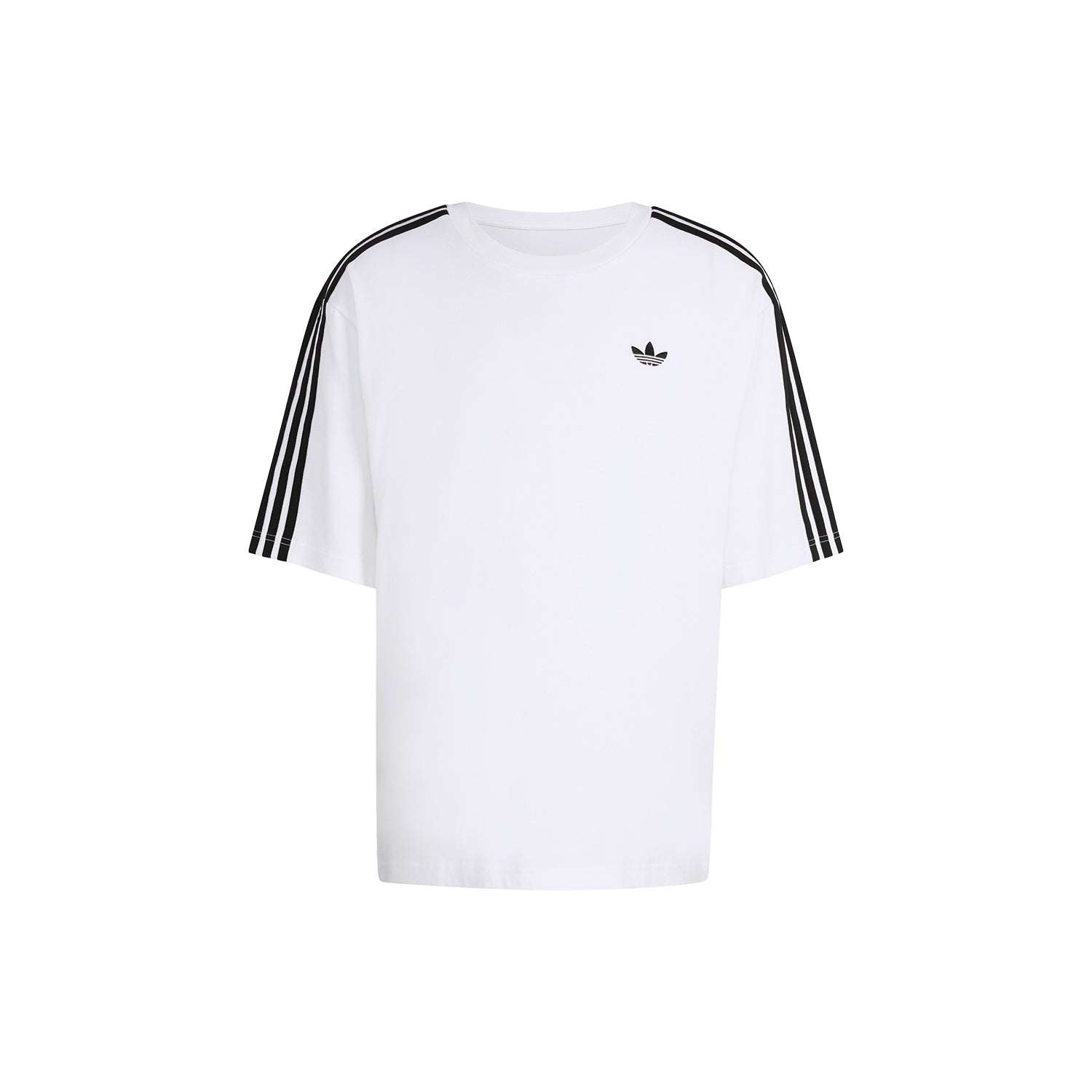 Polo Adidas Hombre Adicolor 3-Stripes Oversized Blanco