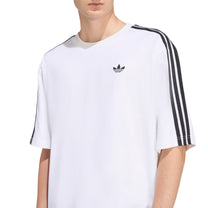 Polo Adidas Hombre Adicolor 3-Stripes Oversized Blanco