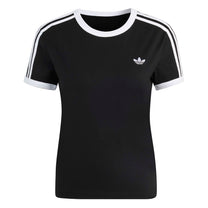 Polo Adidas Mujer 3-Stripes Slim Negro