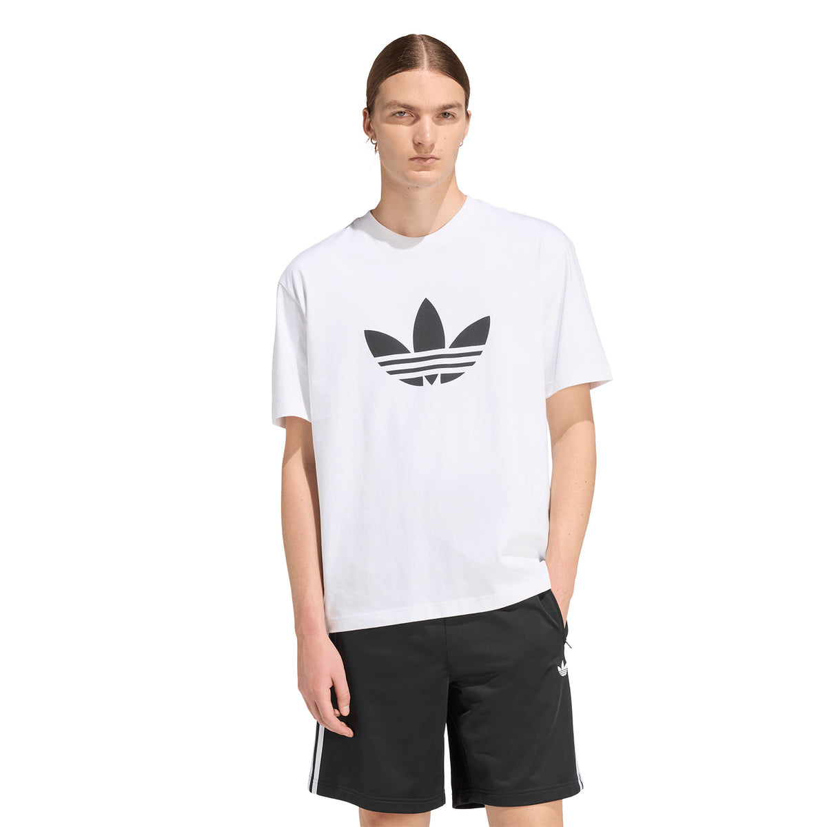 Polo Adidas Hombre Adicolor Trefoil Blanco