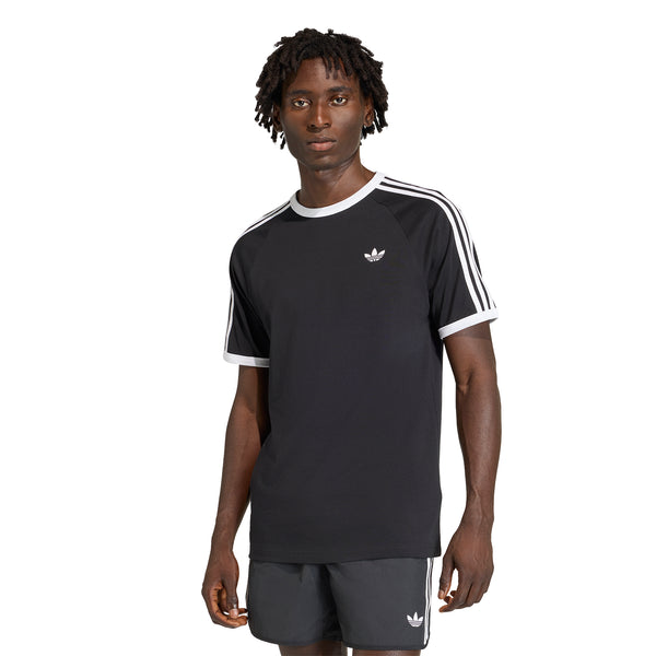 Polo Adidas Hombre 3-Stripes Negro