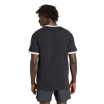 Polo Adidas Hombre 3-Stripes Negro
