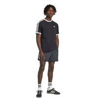 Polo Adidas Hombre 3-Stripes Negro
