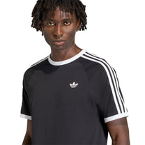 Polo Adidas Hombre 3-Stripes Negro