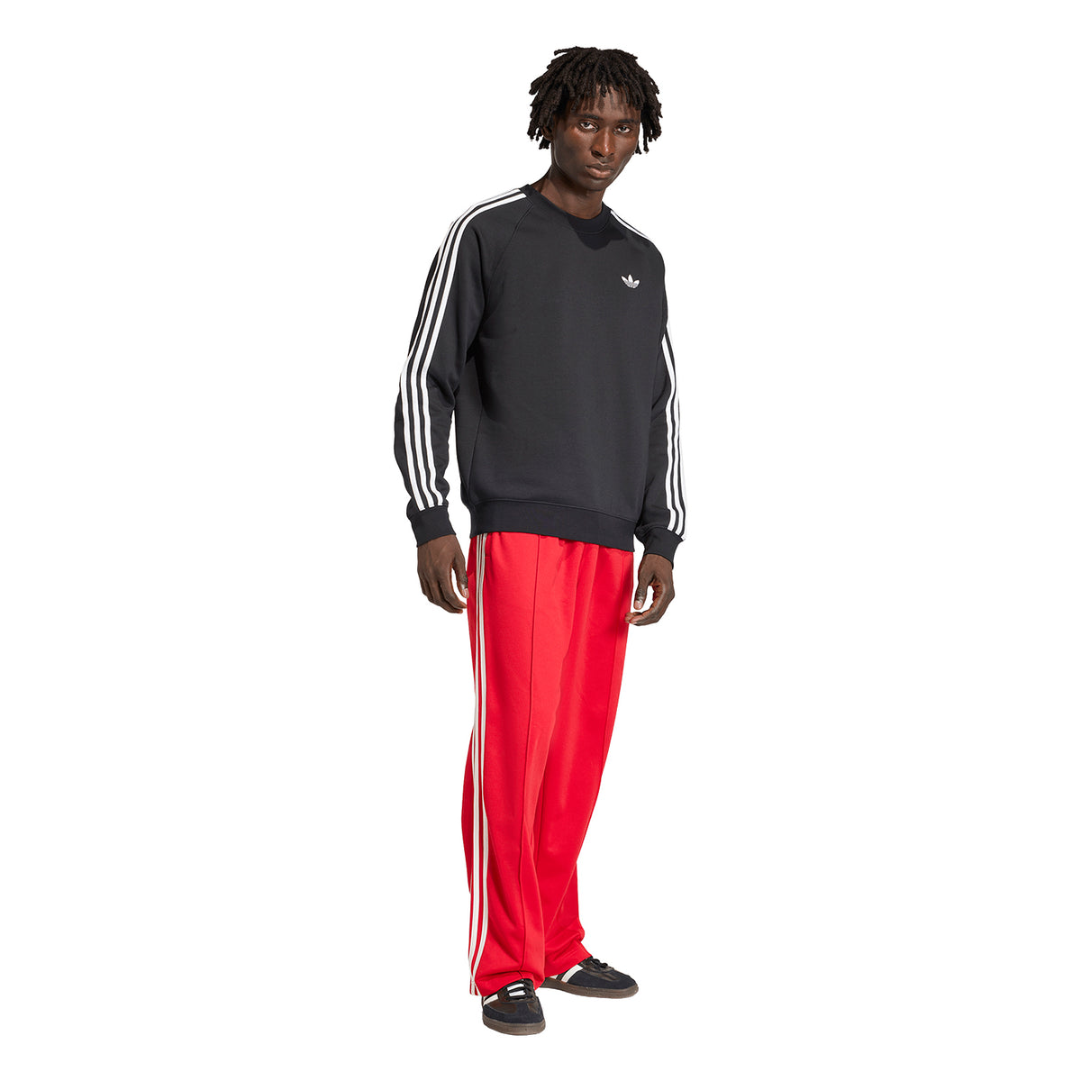 Polera Adidas Hombre 3-Stripes Negro