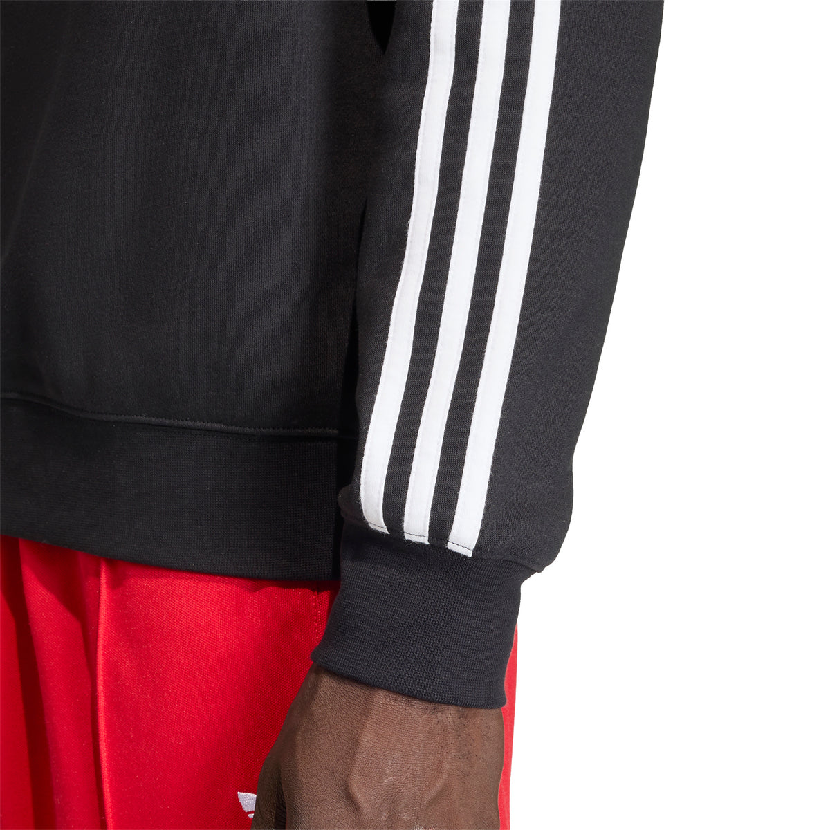 Polera Adidas Hombre 3-Stripes Negro