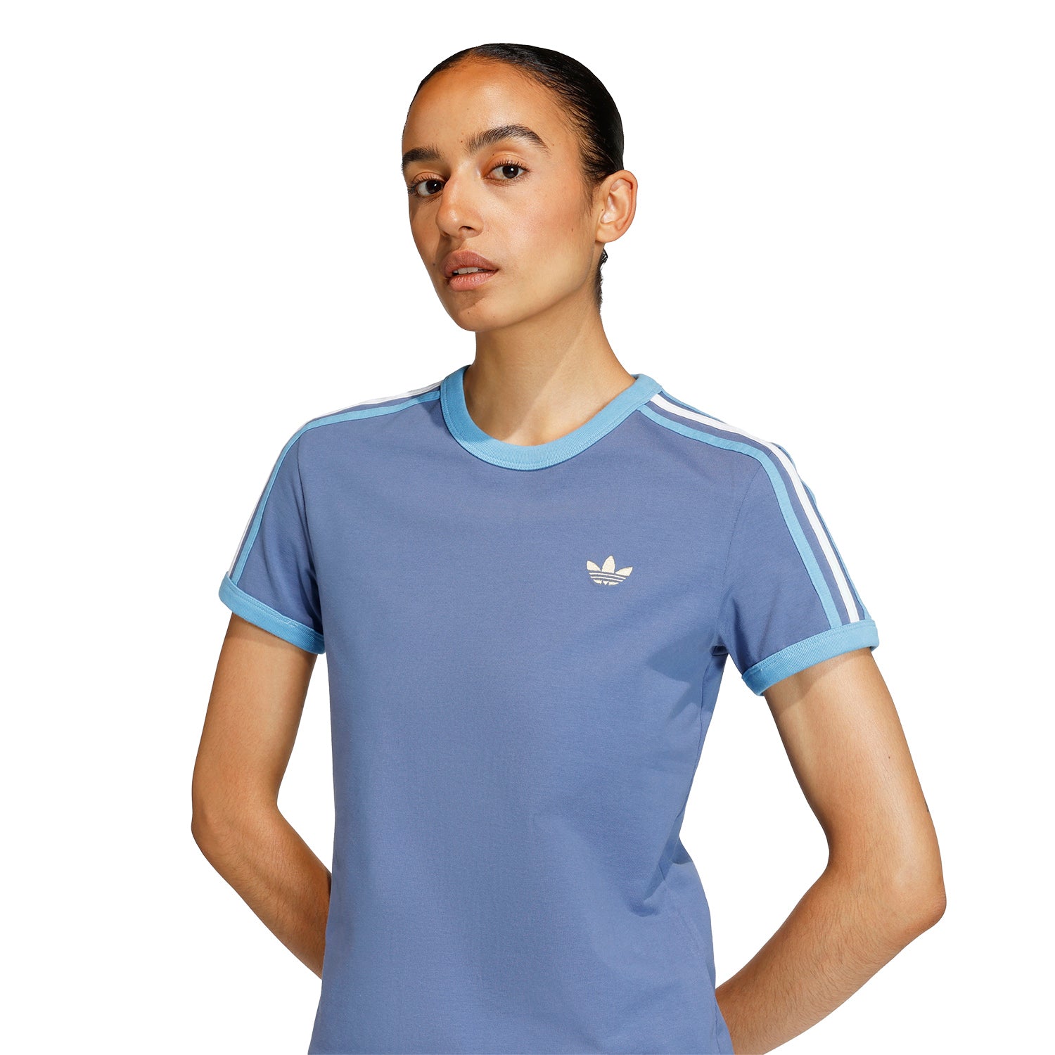 Polos Originals Mujer Adidas 3s Tee Slim