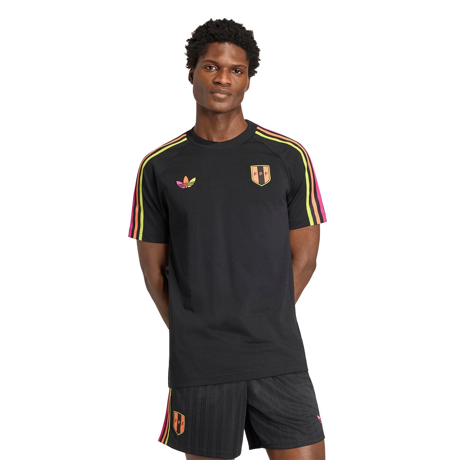 Polo Adidas Hombre Perú Originals Negro