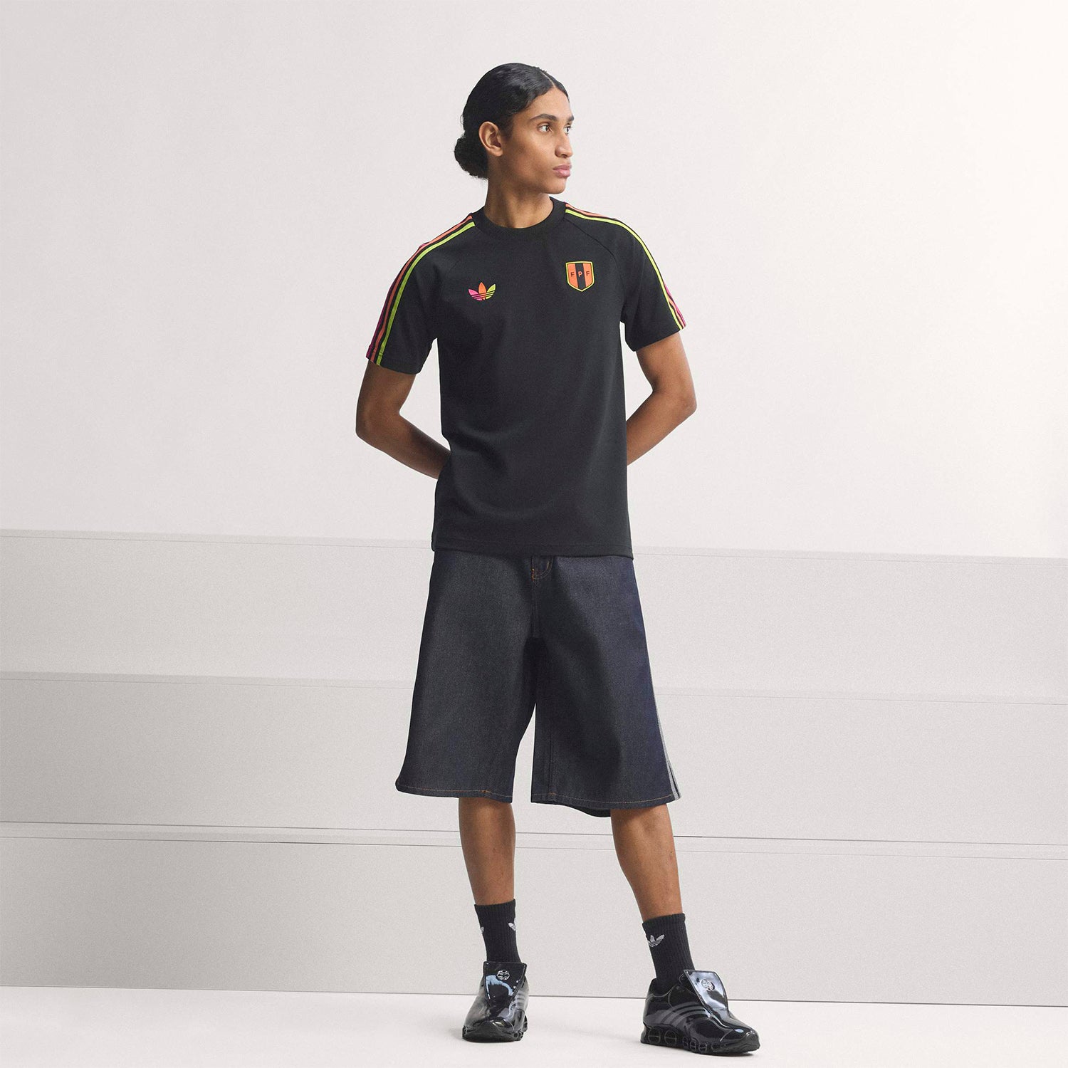 Polo Adidas Hombre Perú Originals Negro