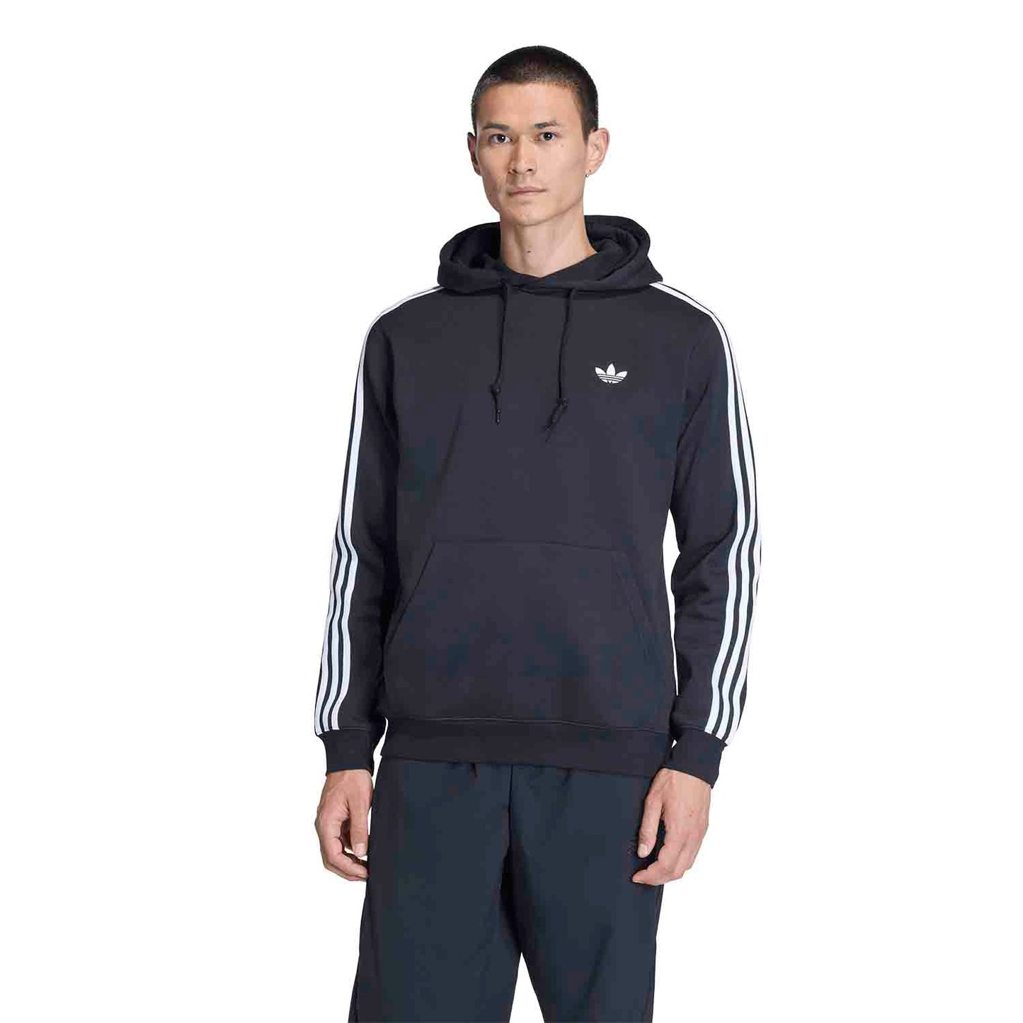 Polera Adidas Hombre 3-Stripes Negro
