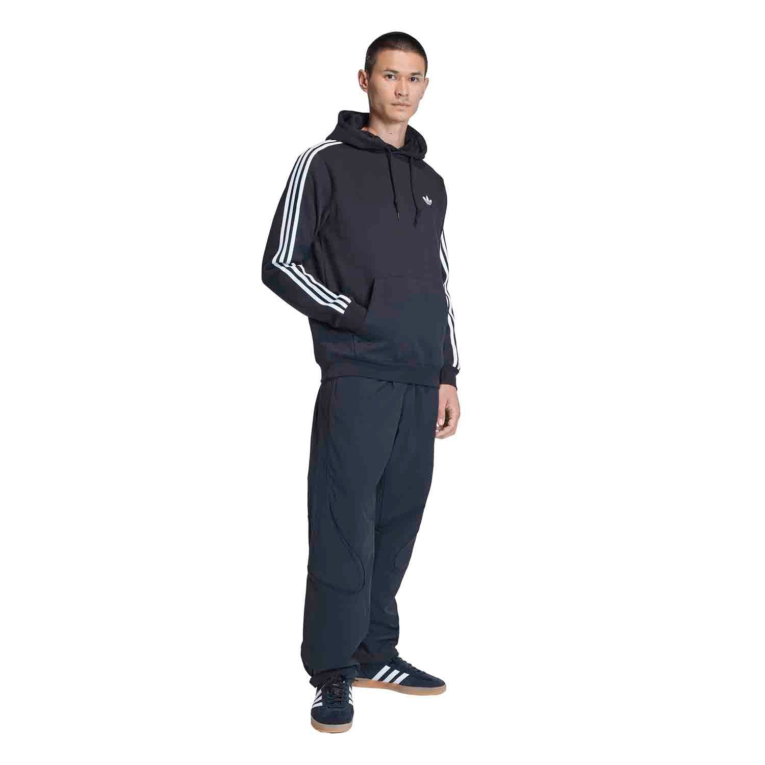Polera Adidas Hombre 3-Stripes Negro