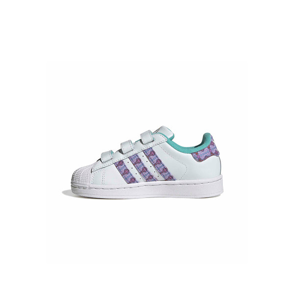 Zapatillas Adidas Pre Escolar Superstar II Comfort Closure Blanco