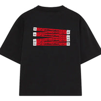 Polos Urbano Unisex Limitless T-Shirt Club Over Black color Negro Para uso diario - código Ltcobs-xl