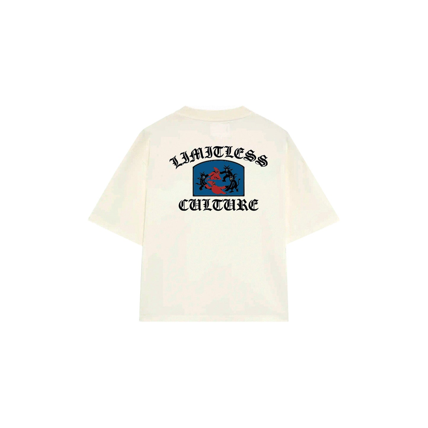 Polos Urbano Unisex Limitless T-Shirt Dance Of Demons Pearl