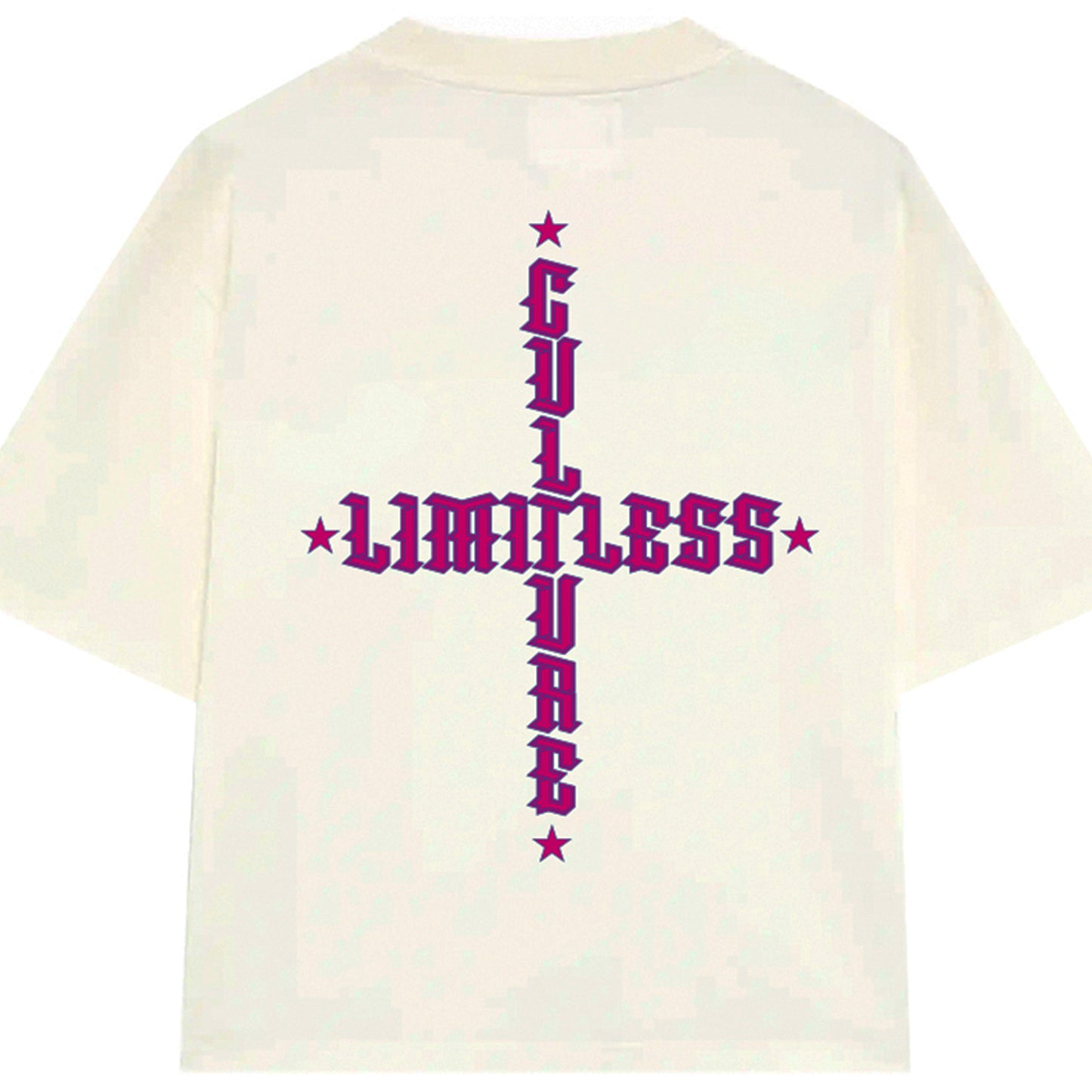 Polos Urbano Unisex Limitless T-Shirt Star Over Pearl