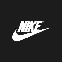Logo Nike fondo negro