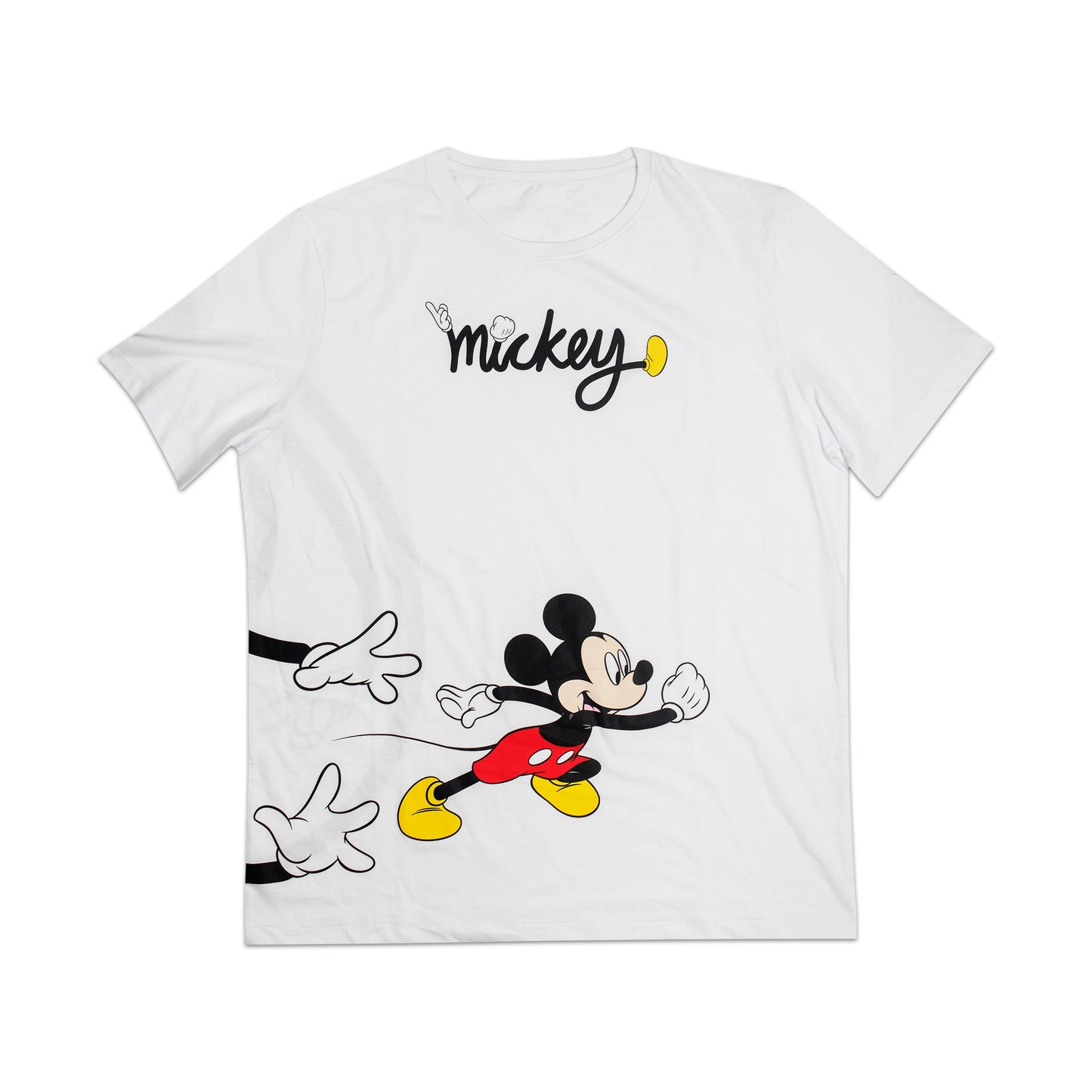 Polo Disney Estampado Mickey Mujer Blanco
