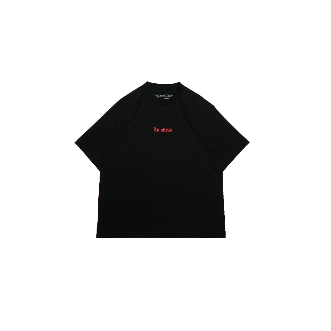 Polos Urbano Unisex Limitless T-Shirt Holy Shirt Black Edition color Negro - código Lhsbe S-Xl