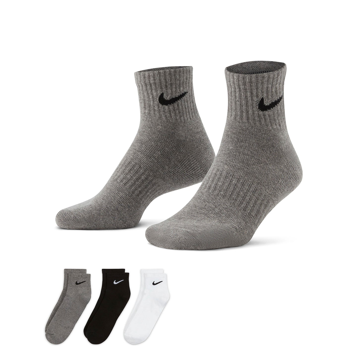 Medias basketball Unisex Nike Everyday Cush Ankle 3pr