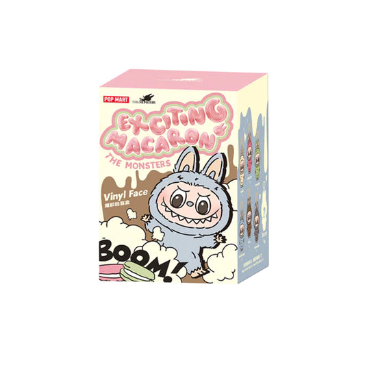 Pop Mart Labubu The Monsters Exciting Macaron Vinyl Face Sealed Case