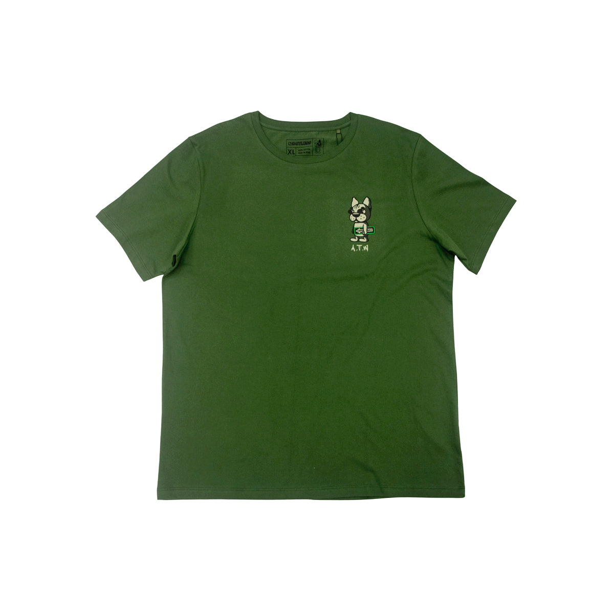 T-SHIRT CITY LIGHTS VERDE