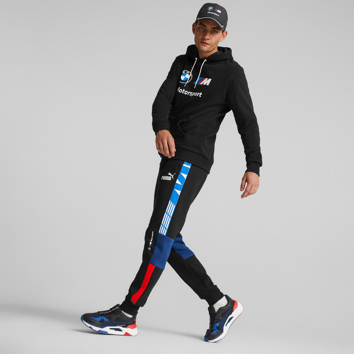 Polera Motorsport Hombre Puma Bmw Mms Ess Fleece Hoodie - Para uso diario