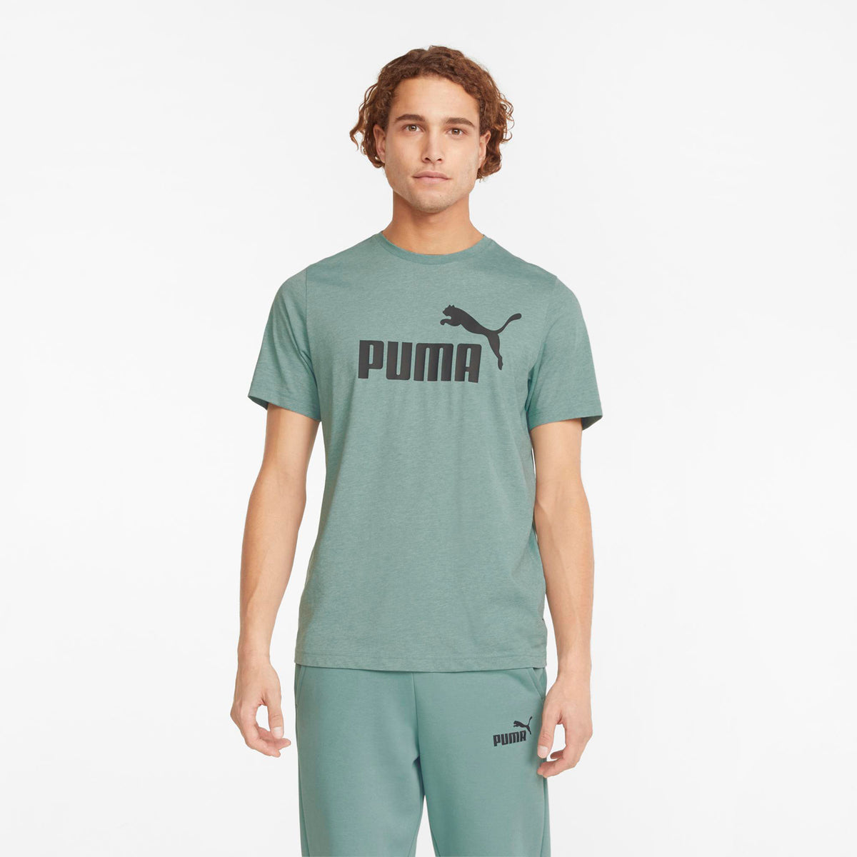 Polo Urbano Hombre Puma Ess Heather Tee - Para uso diario