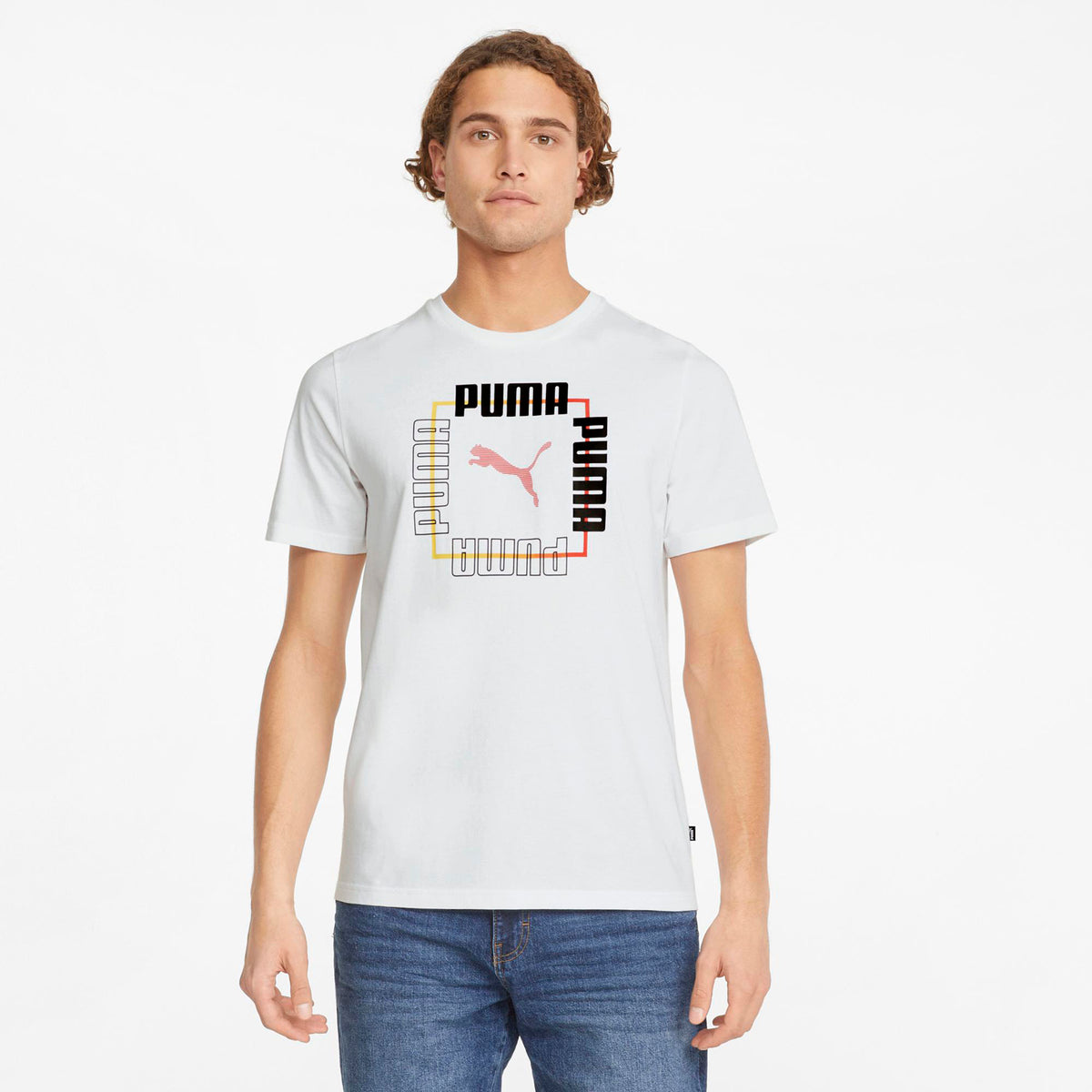Polo Urbano Hombre Puma Box Tee - Para uso diario